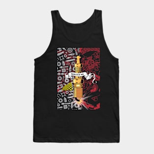 service me spark plug Tank Top